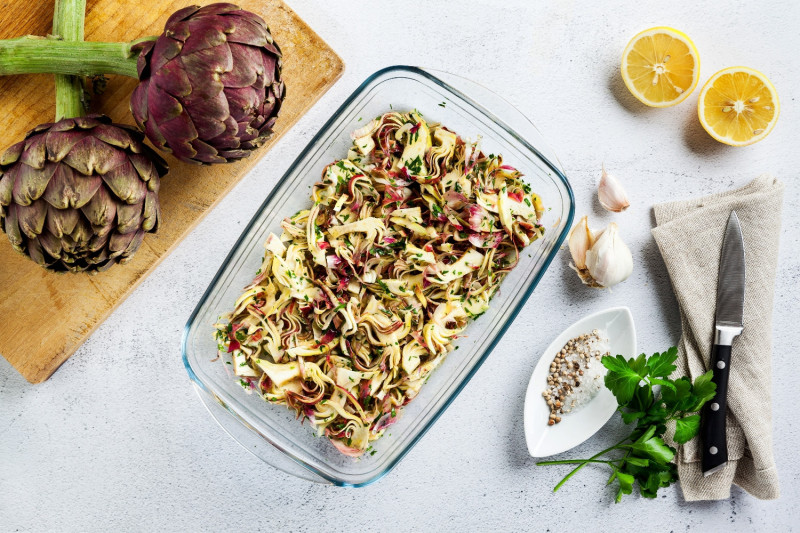 tagAlt.Fresh Artichoke and Parmesan Salad