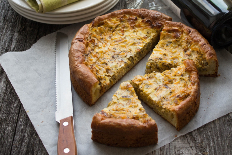 tagAlt.Leek and Ricotta Souffle