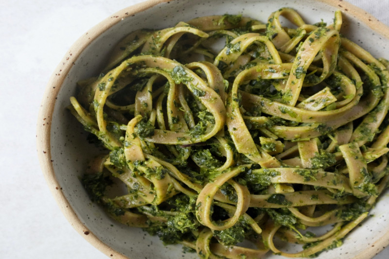 tagAlt.Tagliatelle with Tuscan Cavolo Nero